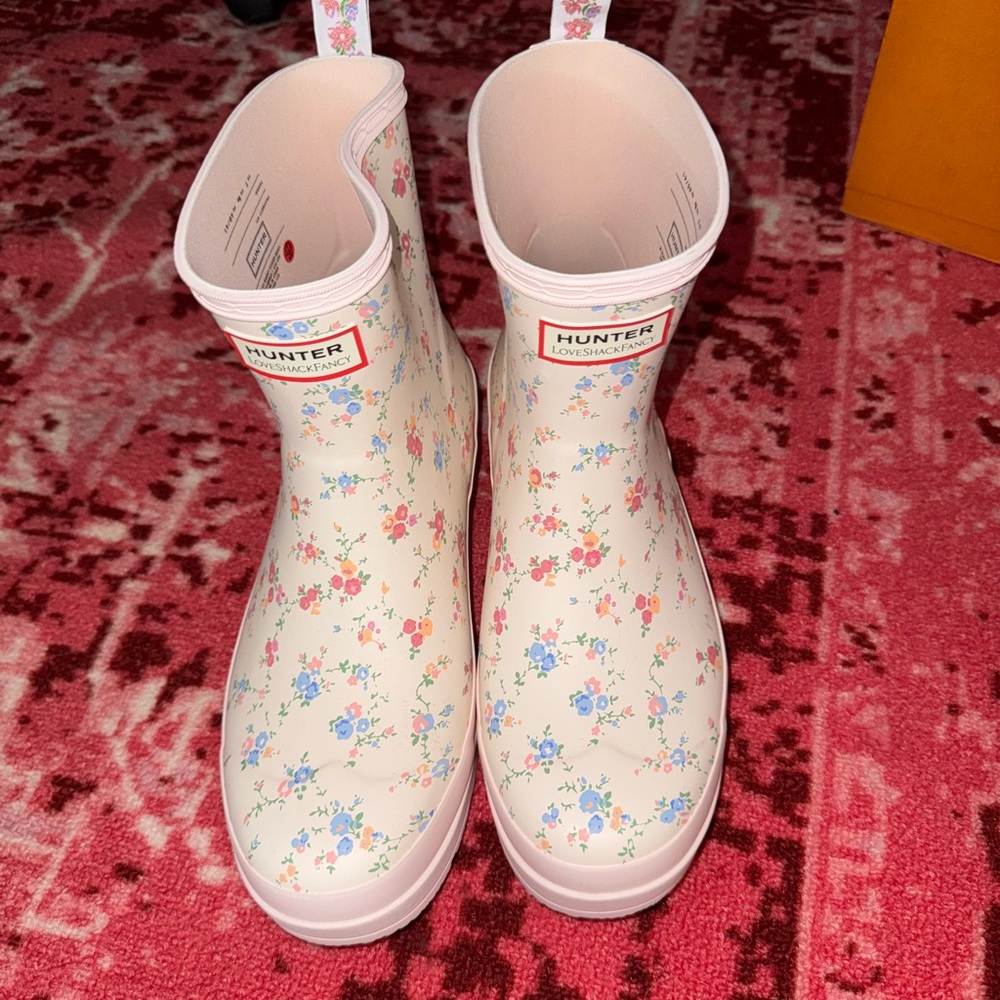 Women’s LOVESHACKFANCY X HUNTER 👢 🌸🌷
